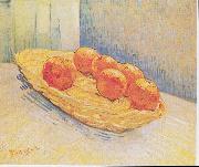 Vincent Van Gogh Still Life with Oranges Basket painting